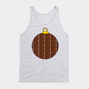 Chocolate Christmas ball Tank Top